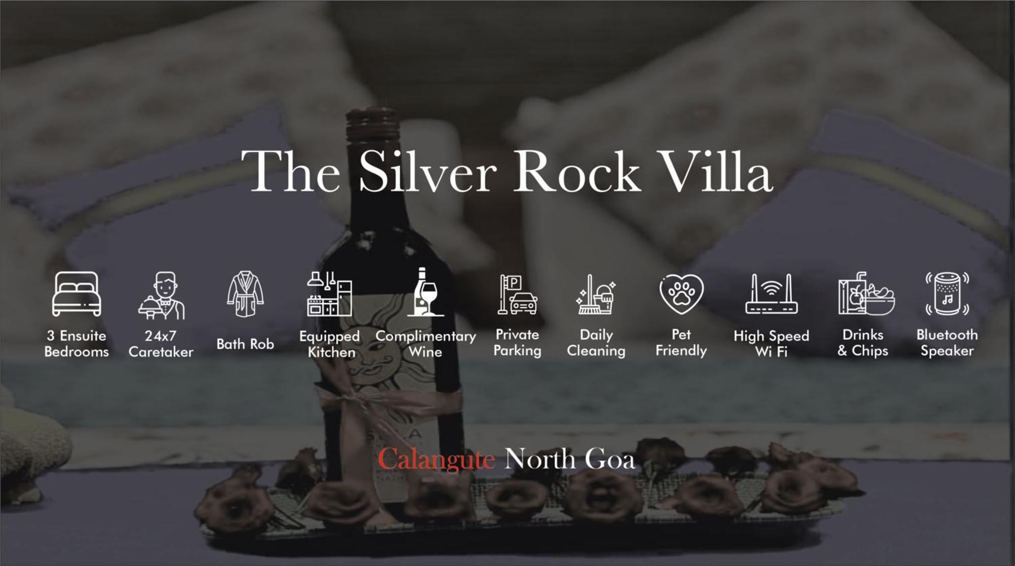 3Bhk Private Pool Villa By Silver Villas Calangute Eksteriør bilde